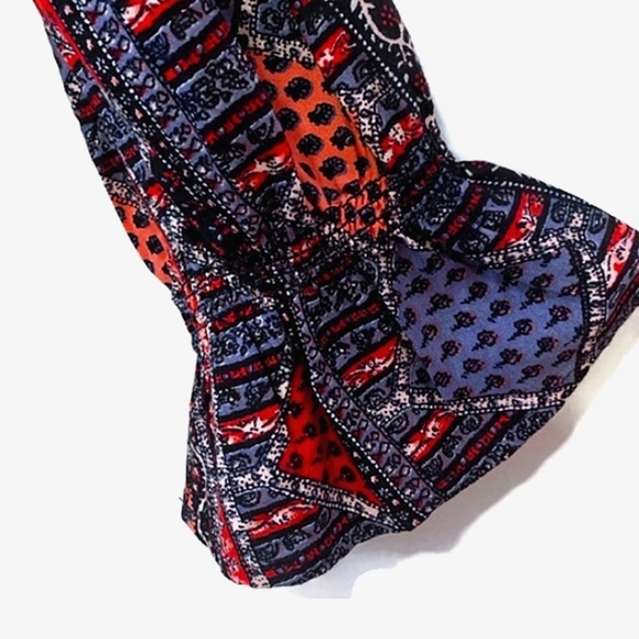 Roxy Sweetness Seas Dress Long Sleeve Tiered Size Small - Picture 4 of 5